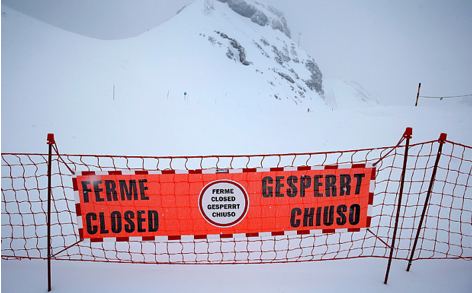 Image result for ski closed sign