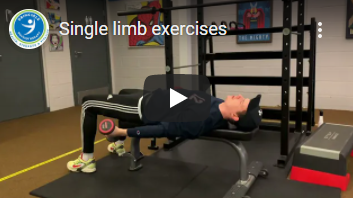 Single Limb Exercises video example