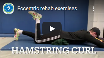 eccentric training and rehab video example